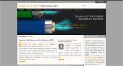 Desktop Screenshot of engisystem.com
